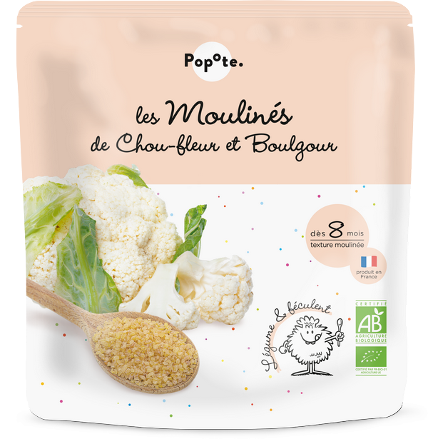Popote -- Les moulinés chou-fleur boulgour - 180 g