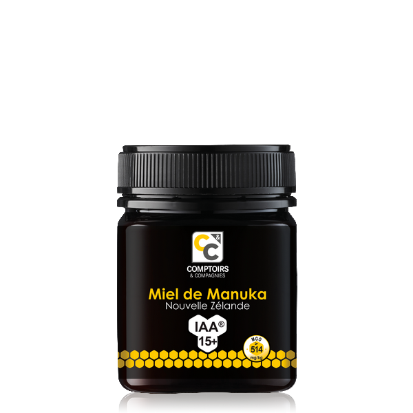 Comptoirs & Compagnies -- Miel de manuka iaa15+ (mgo 514) (origine Nouvelle zélande) - 250 g