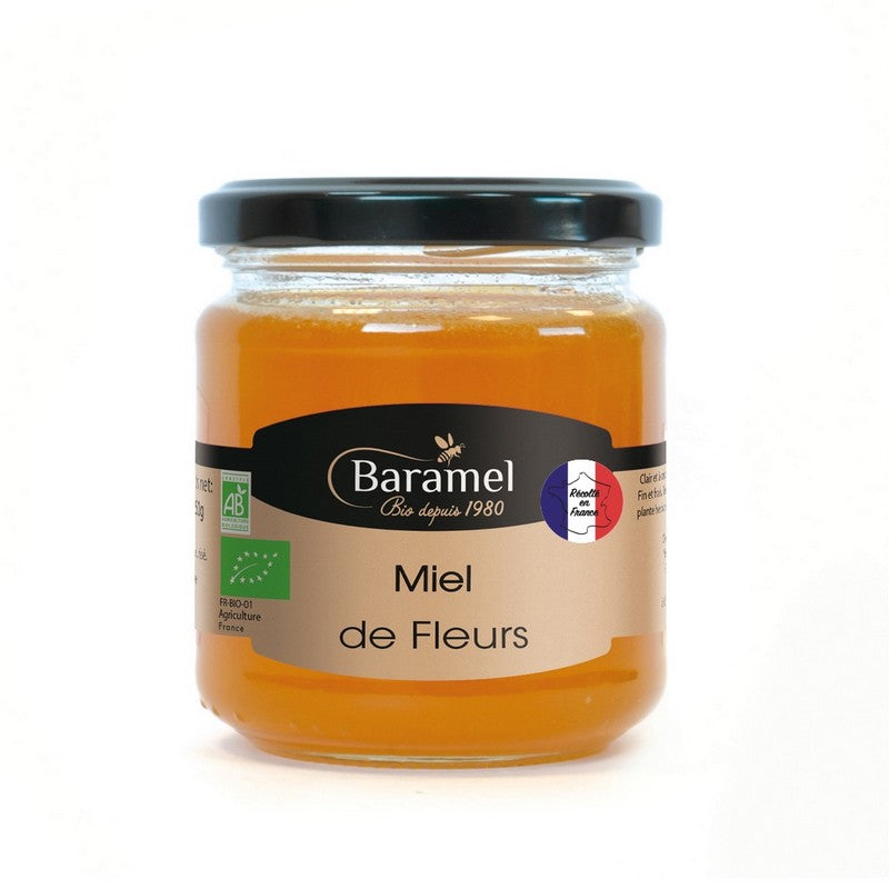 Baramel -- Miel de fleurs bio (france) - 250 g