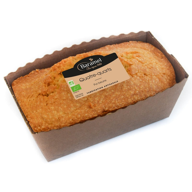 Baramel -- Quatre quarts pur beurre nature bio - 200 g