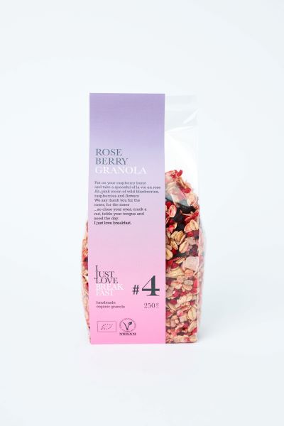 I Just Love Breakfast -- DDM 07.06.2025 Granola rose berry bio (édition 4) - 250 g