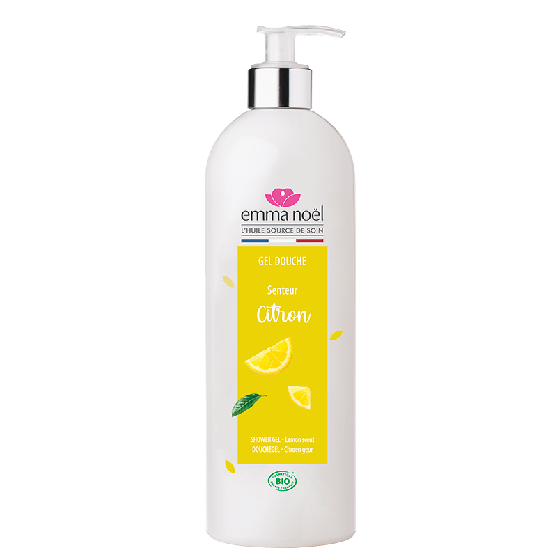 Emma Noël -- Gel douche citron de sicile bio - 1 L