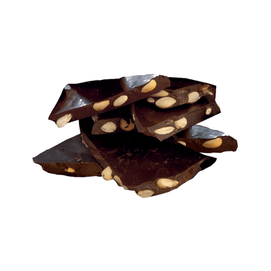 Belledonne -- Plaque à casser chocolat noir 74% amandes bio Vrac - 1,5 kg