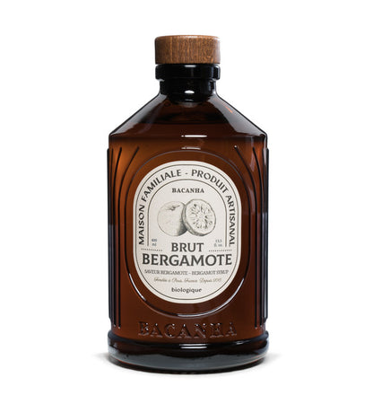 Bacanha -- Sirop bergamote brut bio - 400 ml