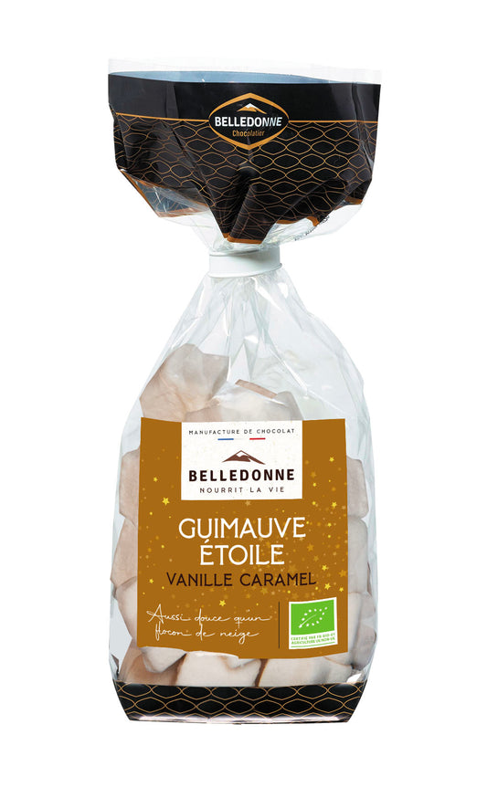 Belledonne -- Guimauve étoile - vanille & caramel bio - 40 g
