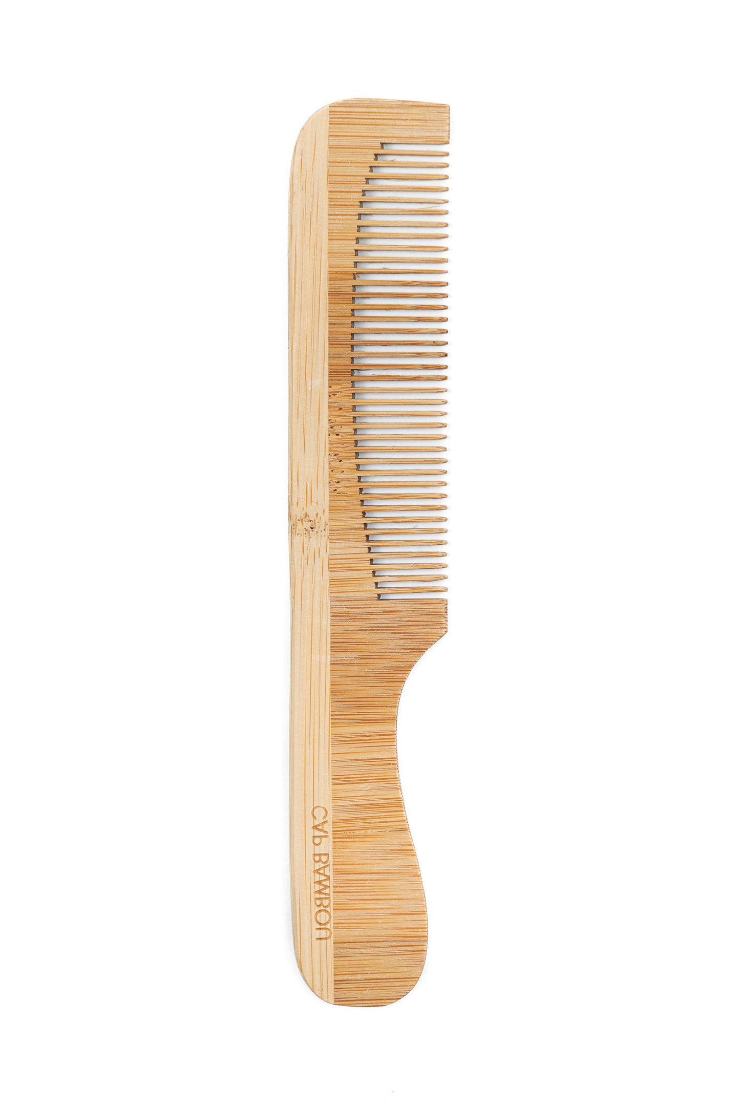 Cap Bambou -- Peigne à dents fines gravé cap bambou peigne à barbe