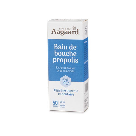 Aagaard -- Bain de bouche propolis bio - 50 ml