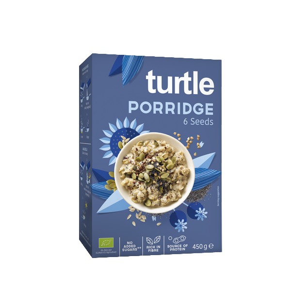 Turtle -- Porridge bio 6 graines - 450 g