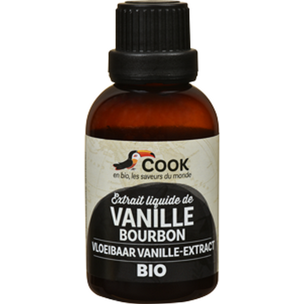 Cook épices -- Extrait liquide de vanille bourbon bio (origine Hors UE) - 40 mL
