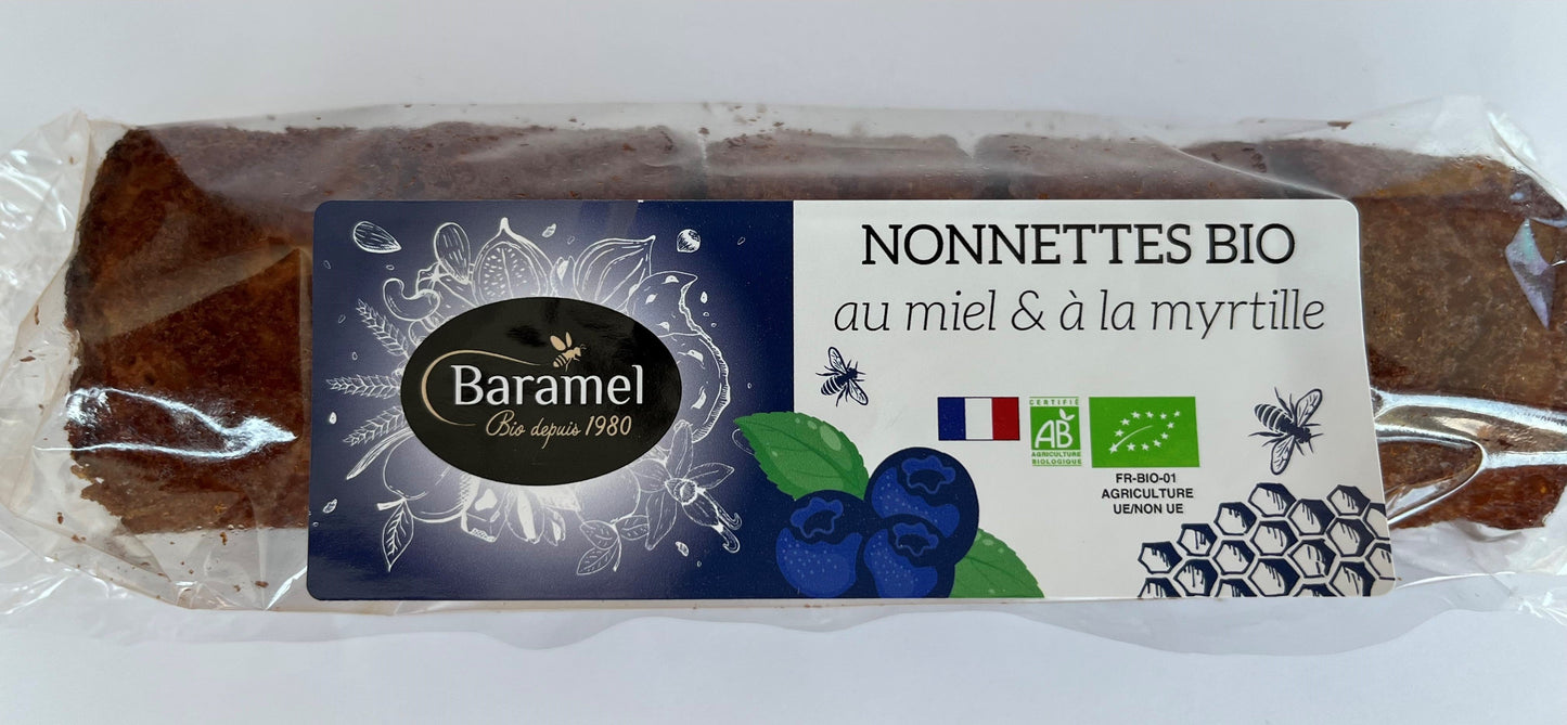 Baramel -- Nonnette à la myrtille en rouleaux de 5 pièces - 160 g
