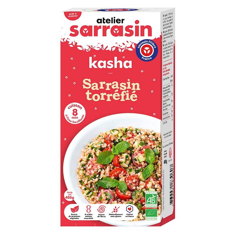 Atelier Sarrasin -- Kasha sarrasin torréfié bio (origine france)