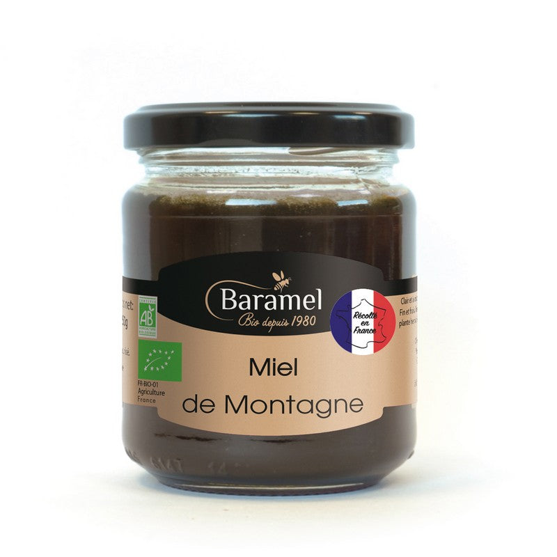 Baramel -- Miel de montagne bio (france) - 250 g