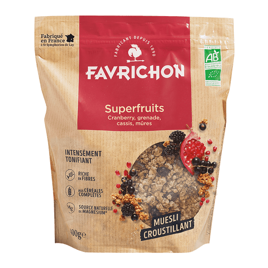 Favrichon -- Muesli croustillant superfruits - 400 g