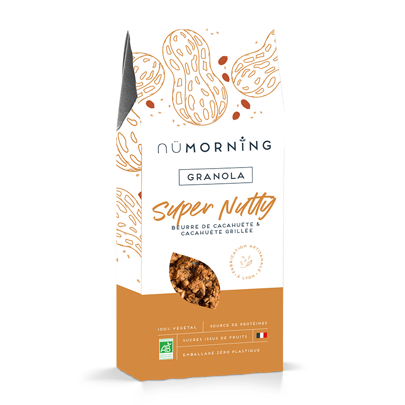 Nümorning -- Granola super nutty bio - boîte 300 g
